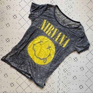 Nirvana burnout tee